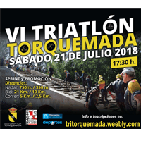 VI Triatlón Torquemada 2018